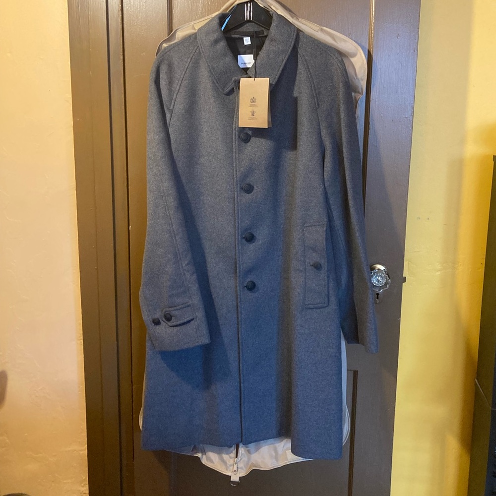 SOLD - NWT Burberry Wool & Cashmere Coat - Original Owner